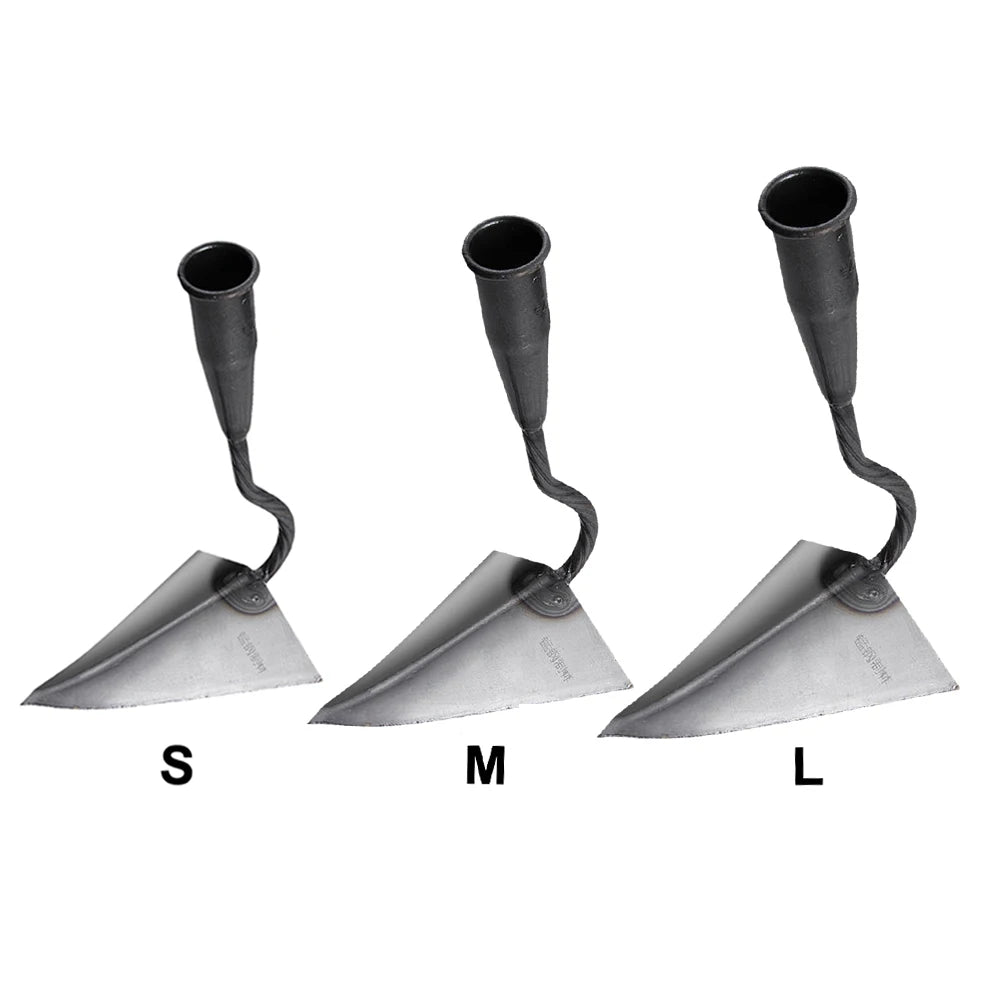 Small Tip Hoe Triangle Agricultural Land Turning Loose
 Soil Hoe Hand Plow/Manual Plough Rake Hoe Agricultural Farming Equipment