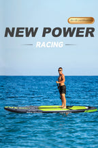 12'6 SUP inflatable paddle board 30" width for racing paddling solo stand up paddle board