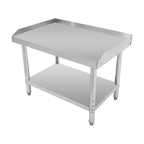 36*24*35 cm Commercial Work Table Work with Backsplash Prep for Kitchen Restaurant ,Garage ,Laundry