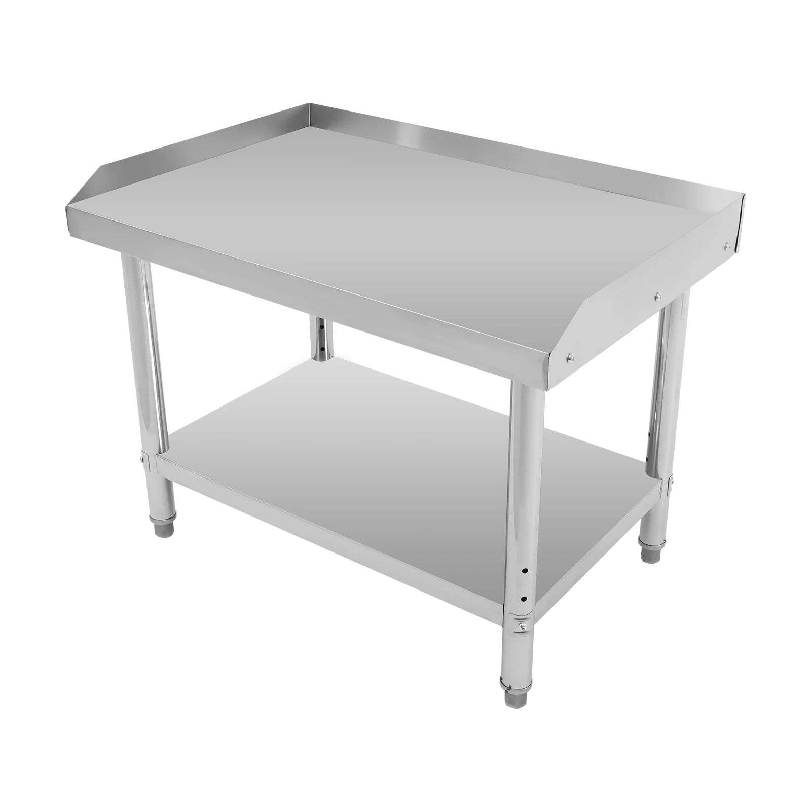 36*24*35 cm Commercial Work Table Work with Backsplash Prep for Kitchen Restaurant ,Garage ,Laundry