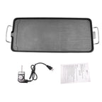 Smokeless Outdoor Electric BBQ Grill - Portable Barbecue 1500W