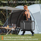 Zero Gravity Set of 2 Portable Recliners
Camping ,Patio , Outdoor Garden Lounge Chair with Cup Holder ,Trays & Adjustable Pillow