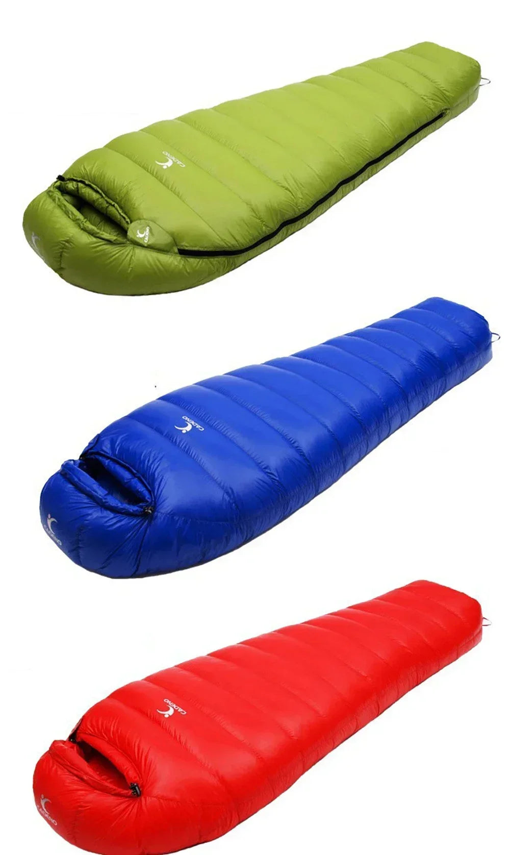 Outdoor Camping White Duck Down Sleeping Bag
Ultralight Winter Autumn Adult Sleeping Bag Suitable for Travel Hiking Camping