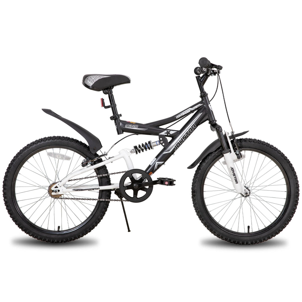 JOYSTAR 20 Inch Kids' Bike for Kids Ages 5-13 Years Old,
 Dual-Suspension Kids Mountain Bike