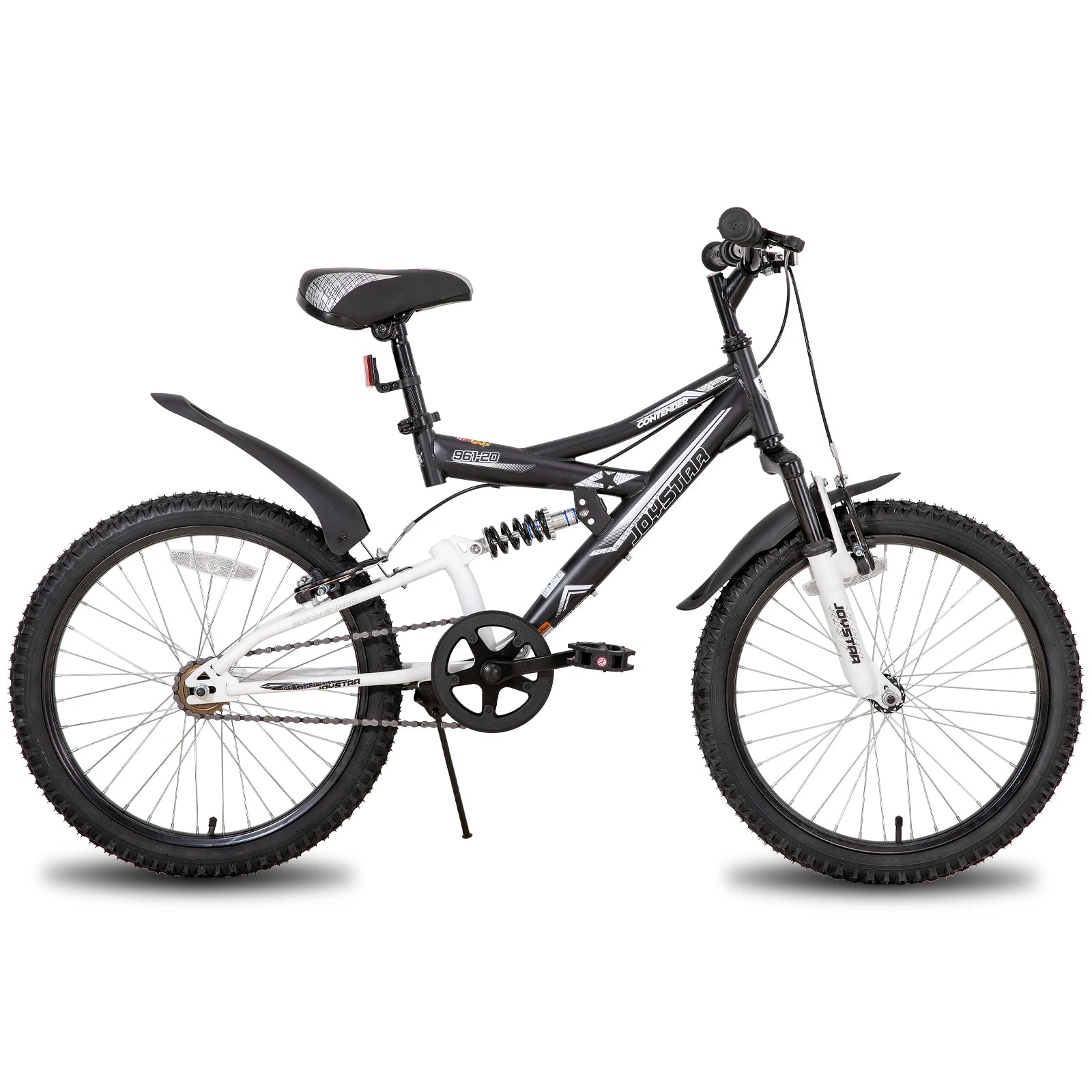 JOYSTAR 20 Inch Kids' Bike for Kids Ages 5-13 Years Old,
 Dual-Suspension Kids Mountain Bike
