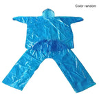 Disposable Raincoat Adult Emergency Waterproof , 
Hiking , Camping Hood Clothes Covers  Poncho Pants