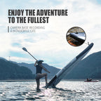 Spatium Inflatable Paddle Board Touring Portable Water Sports 
Air Inflatable Anti-Skid Surfing Board Equipped With Backpack