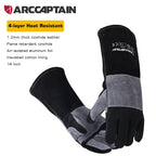 ARCCAPTAIN 16inch Welding Gloves Multifunctional 
Heat Resistant Mig/Stick/Tig Welder