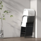 350 Weight Limit,  Heavy Duty, " Plastic " Folding Chair 
with Reinfoced Steel Frame for Indoor and Outdoor,