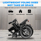 Adult Electric Bike, 20 MPH,    560W Motor,48V Removable Battery,
14inch Folding Maximum 32 Miles,1Year Warranty Ebike