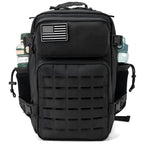 25L Tactical Backpack Outdoor Bag Fitness Backpack MOLLE Backpack Women's/Men's Hiking Survival Backpack Men's Dual Cup Holder