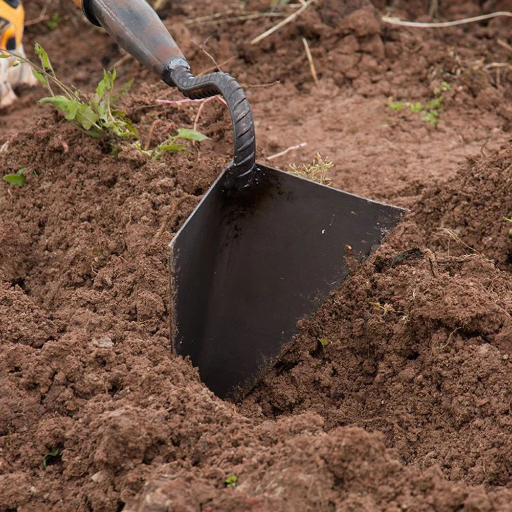 Small Tip Hoe Triangle Agricultural Land Turning Loose
 Soil Hoe Hand Plow/Manual Plough Rake Hoe Agricultural Farming Equipment