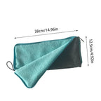 Folding Umbrella Bag Wet Umbrella Bags with Zipper Chenille Quick-Drying Umbrella Bag Durable Hand Towels for Cars Home