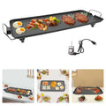 Smokeless Outdoor Electric BBQ Grill - Portable Barbecue 1500W