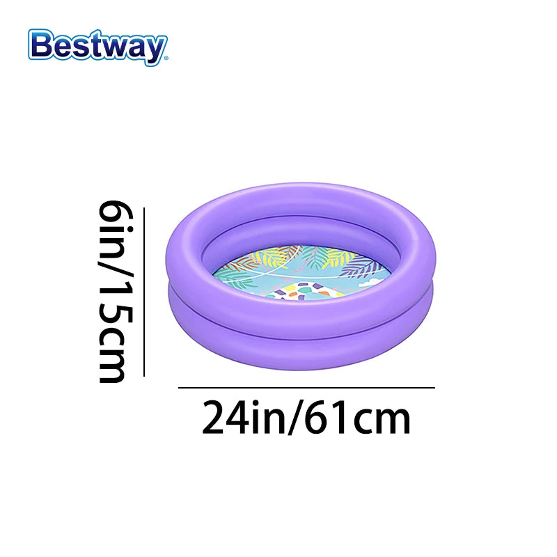 Bestway 51061 Backyard Swimming Pool, 
Portable Bathtub, Fun-Filled Play  Inflatable