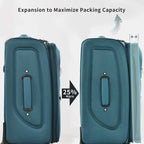 Softside Luggage,  Expandable,  3 Piece Set, Suitcase ..  
Upright Spinner Softshell Lightweight for Travel