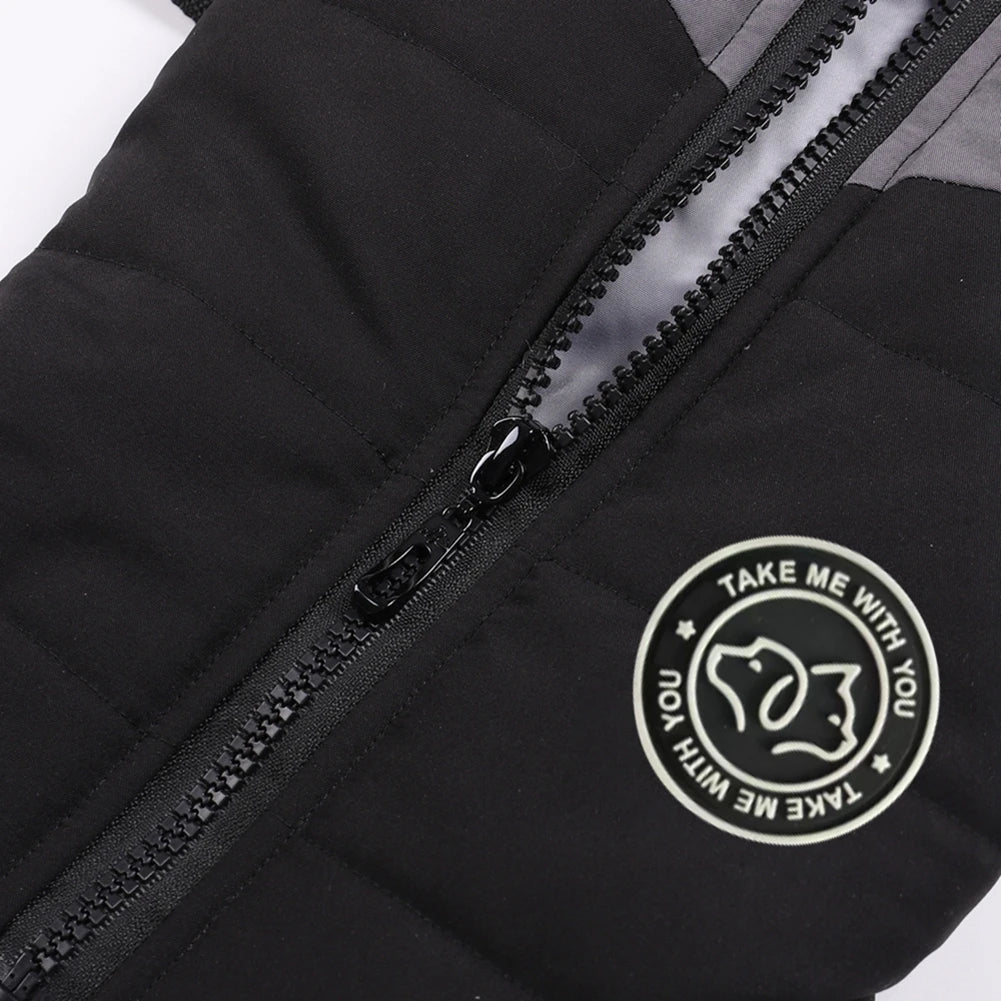 Winter Dog Harness Vest Clothes Puppy Clothing Waterproof Warm Pet Jacket Dog Clothes For Small Dogs Shih Tzu Chihuahua Pug Coat