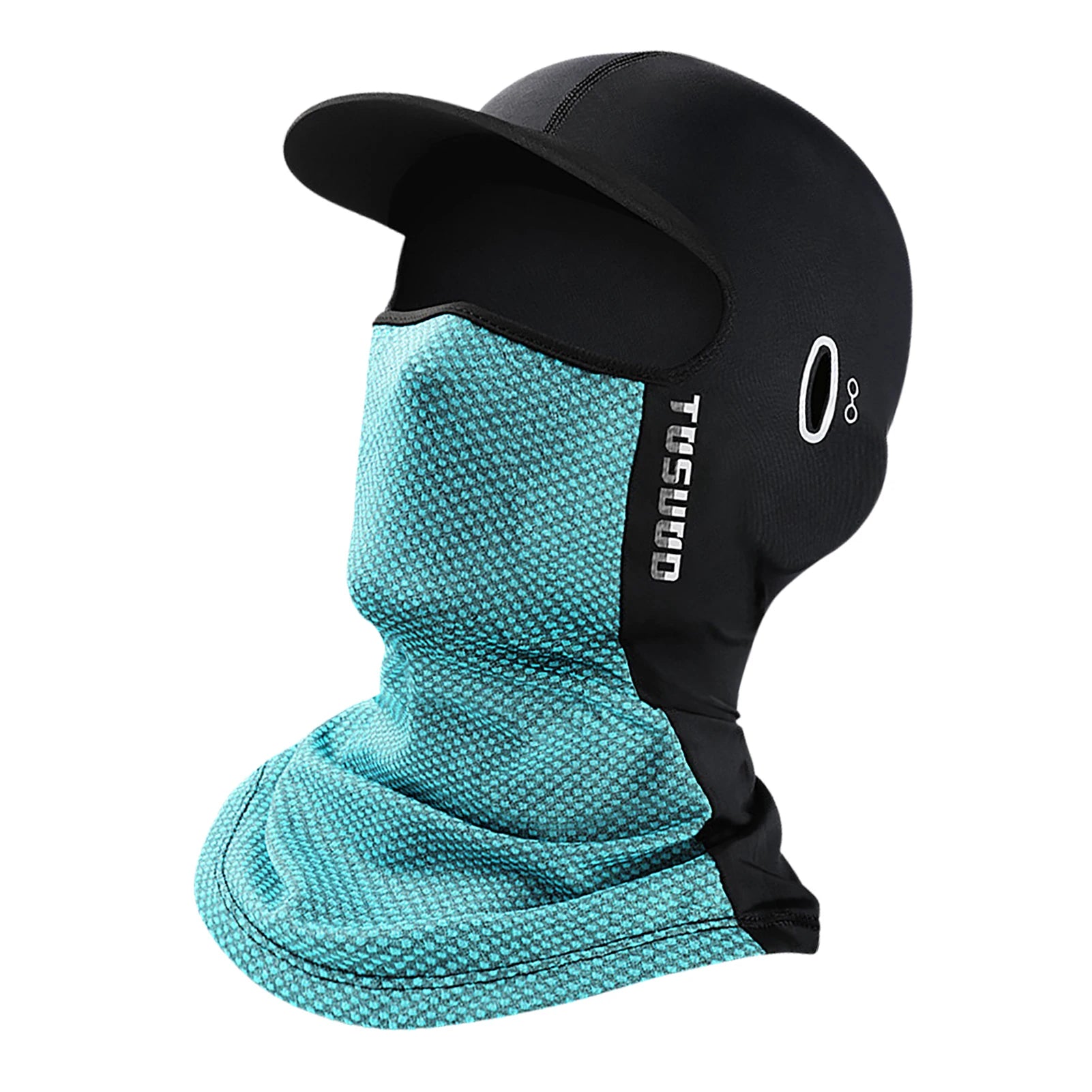 Sunscreen Face Cover Sun Hood Hat UV Protection Ice Silk Headgear For Men Women Cycling Climbing Running Motorcycle Helmets