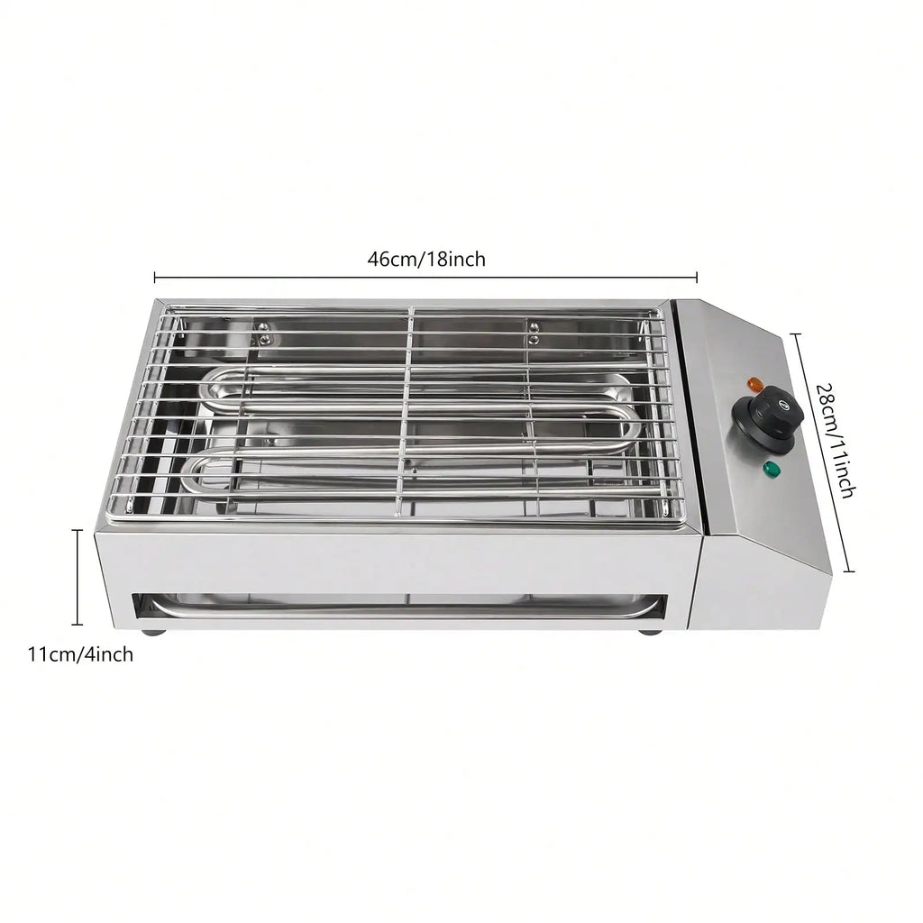 Family Smokeless Grill 1800W 110V 
Stainless Steel Electric 
Barbecue Oven Grill For Restaurant BBQ Equipment