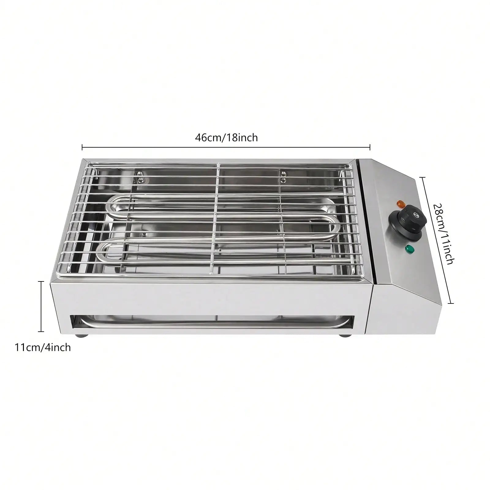 Family Smokeless Grill 1800W 110V 
Stainless Steel Electric 
Barbecue Oven Grill For Restaurant BBQ Equipment