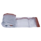 Premium Brown Waterproof PVC Tarp, 8x10ft Heavyweight Rainproof, Dustproof & Sunproof Outdoor Cover for Tent,Awning,Canopy,Patio