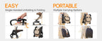 MAMAZING Ultra Air X Lightweight Travel Stroller 
9.9lbs Carbon Fiber with UPF50+ Waterproof Fabric (BROWN)