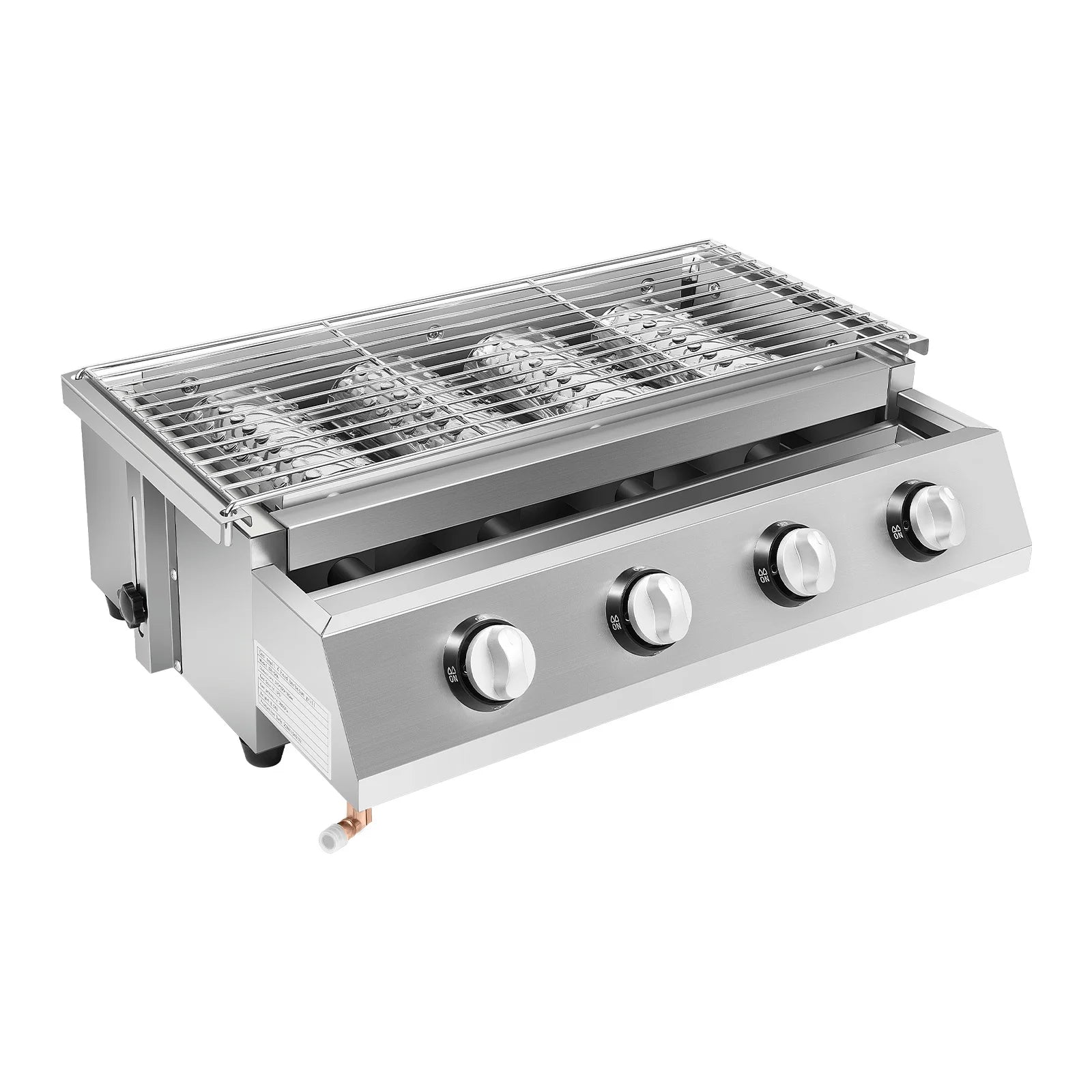 4 Burners , BBQ Propane Gas Grill.
Removable Smokeless Barbecue Grill
Portable for Outdoor Patio Garden