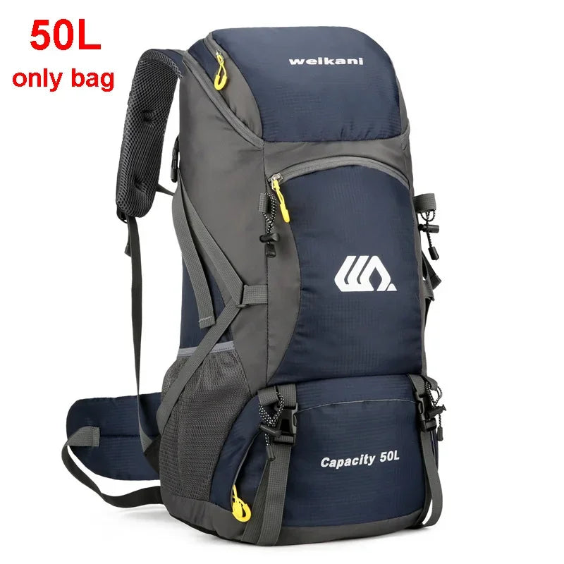 50L Travel Backpack Camping Men Large Hiking Bag 
Tourist Rucksack Waterproof ,Climbing Mountaineering 
A Must have