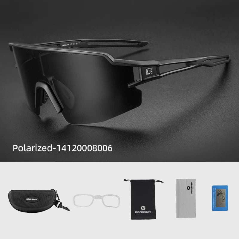 ROCKBROS Cycling Glasses Photo chromic Eye  Windproof Sport glasses