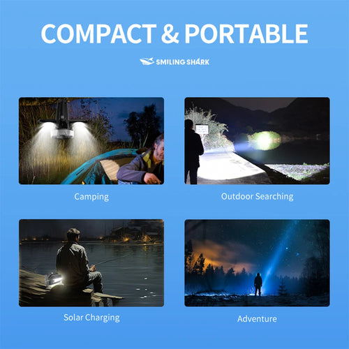 1pc Smilingshark ST-5239A Camping Lantern,Type-C Charging Camping Light Rechargeable, Portable&Lightweight for Camping