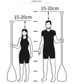 CADALENE Inflatable Stand Up Paddle Board with SUP Accessories, Anti-Slip EVA Deck 10' Inflatable Paddle Boards for Adults