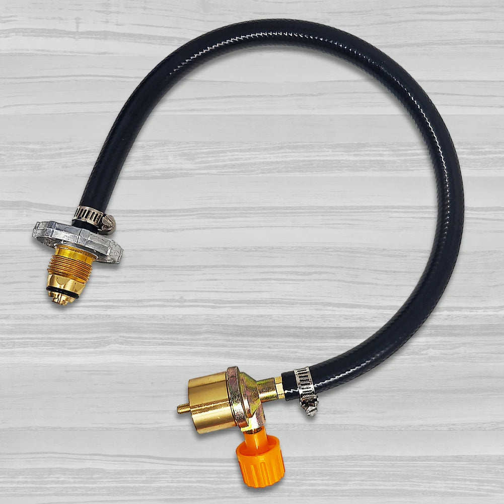 Propane Refill Adapter
Hose Gas Cylinder Filling Adapter , with ON-Off Control Valve for Outdoor Camping