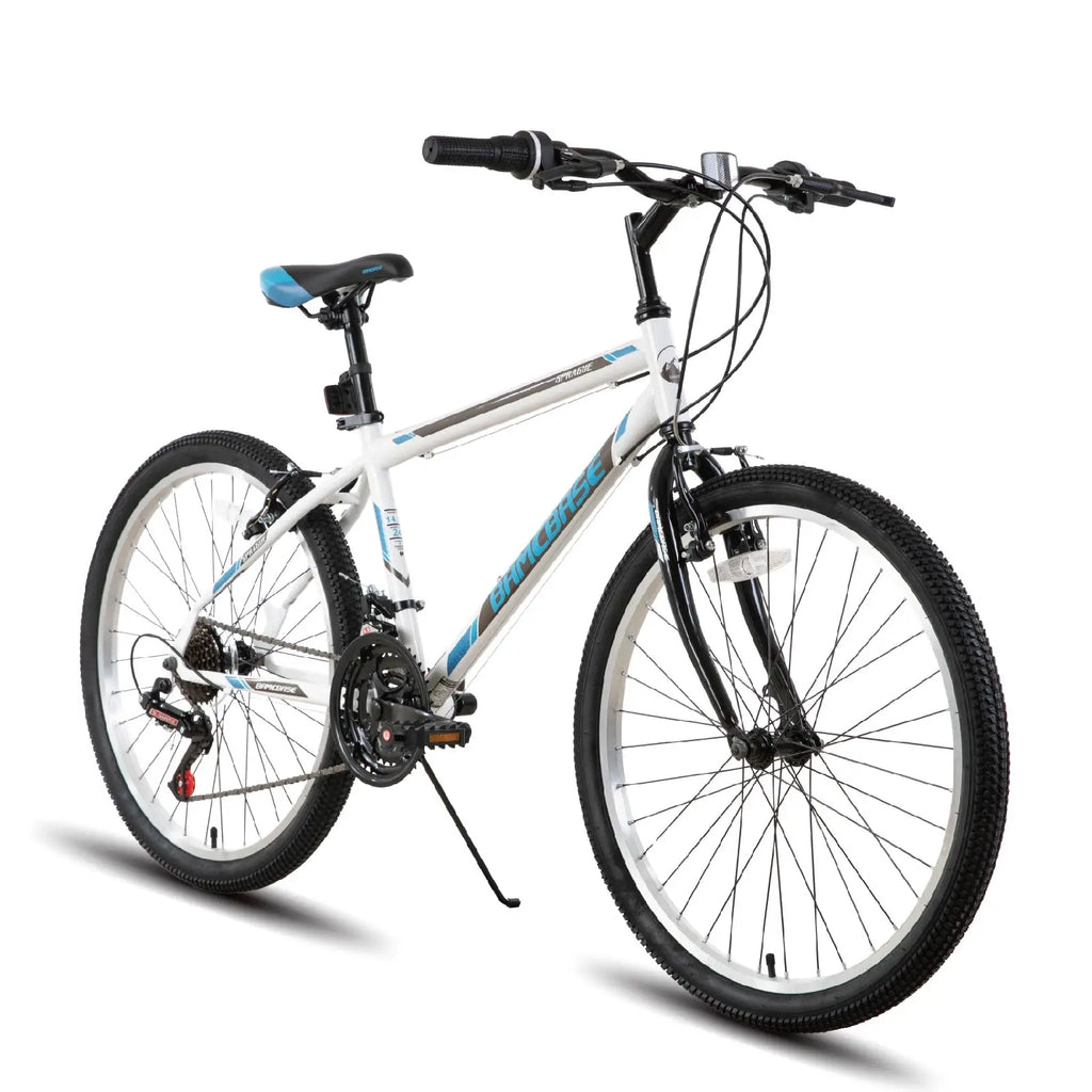 Hiland 24 26 inch Mountain Bike for Men Women, 21 Speeds 
High-Carbon Steel Frame, Sport Cycling MTB Bicycle for Adult