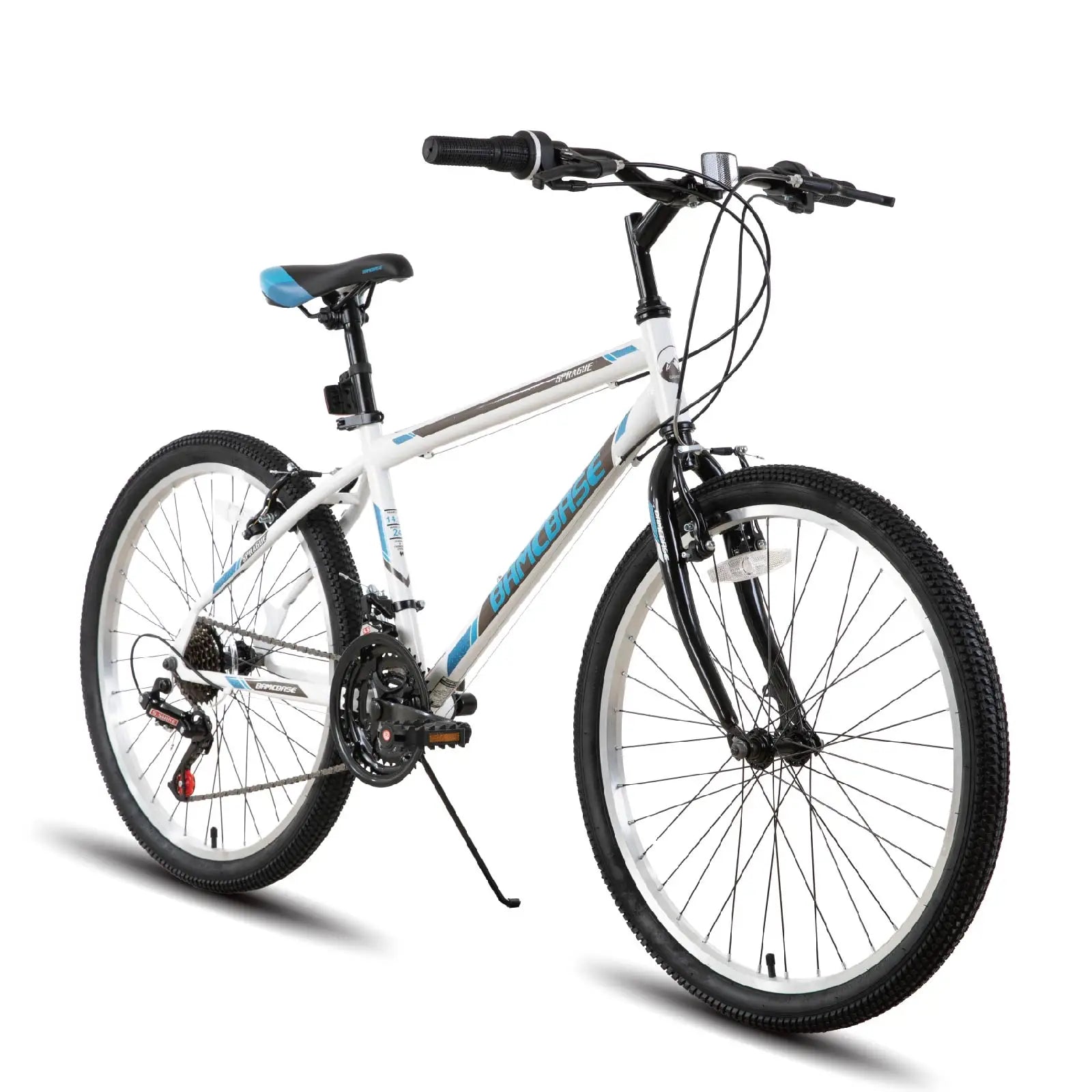 Hiland 24 26 inch Mountain Bike for Men Women, 21 Speeds 
High-Carbon Steel Frame, Sport Cycling MTB Bicycle for Adult