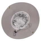 Sun shading hat, with chin strap