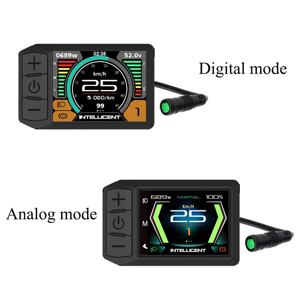 Bafang LCD Color Display Instrument 36V 48V 52V P860C 860C P850C 600C C965 DPC18 BF-UART Protocol Bluetooth 750W Motor E-bike