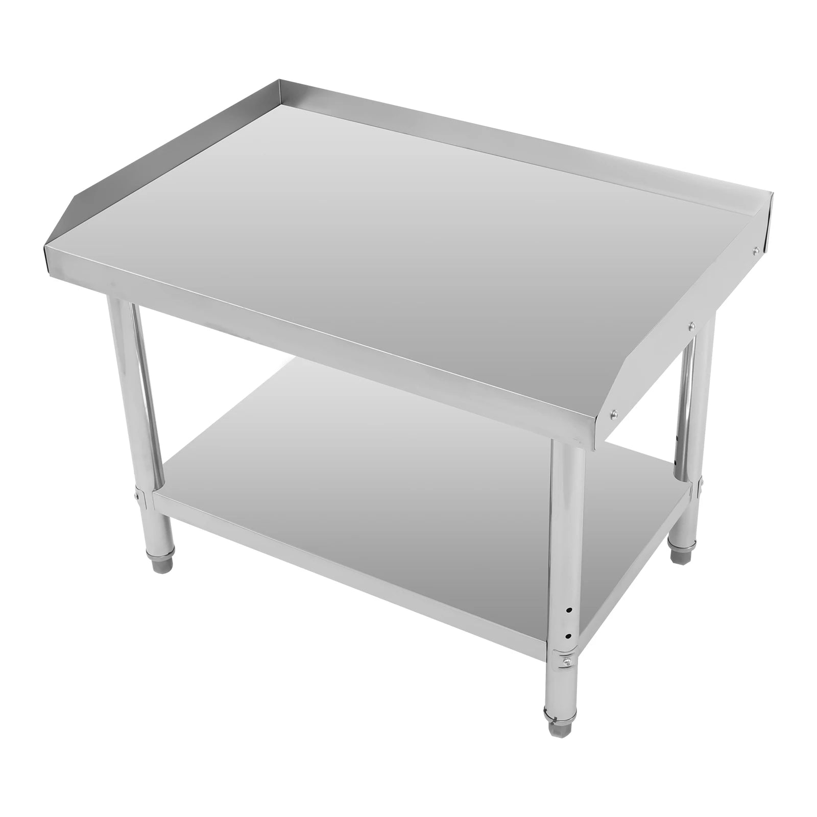 36*24*35 cm Commercial Work Table Work with Backsplash Prep for Kitchen Restaurant ,Garage ,Laundry