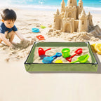 Portable Shower Pan with Drain Hose Camping , 
Outdoor Tent Shower Tray,    for RV  Camping , Beach,  Pet Bath