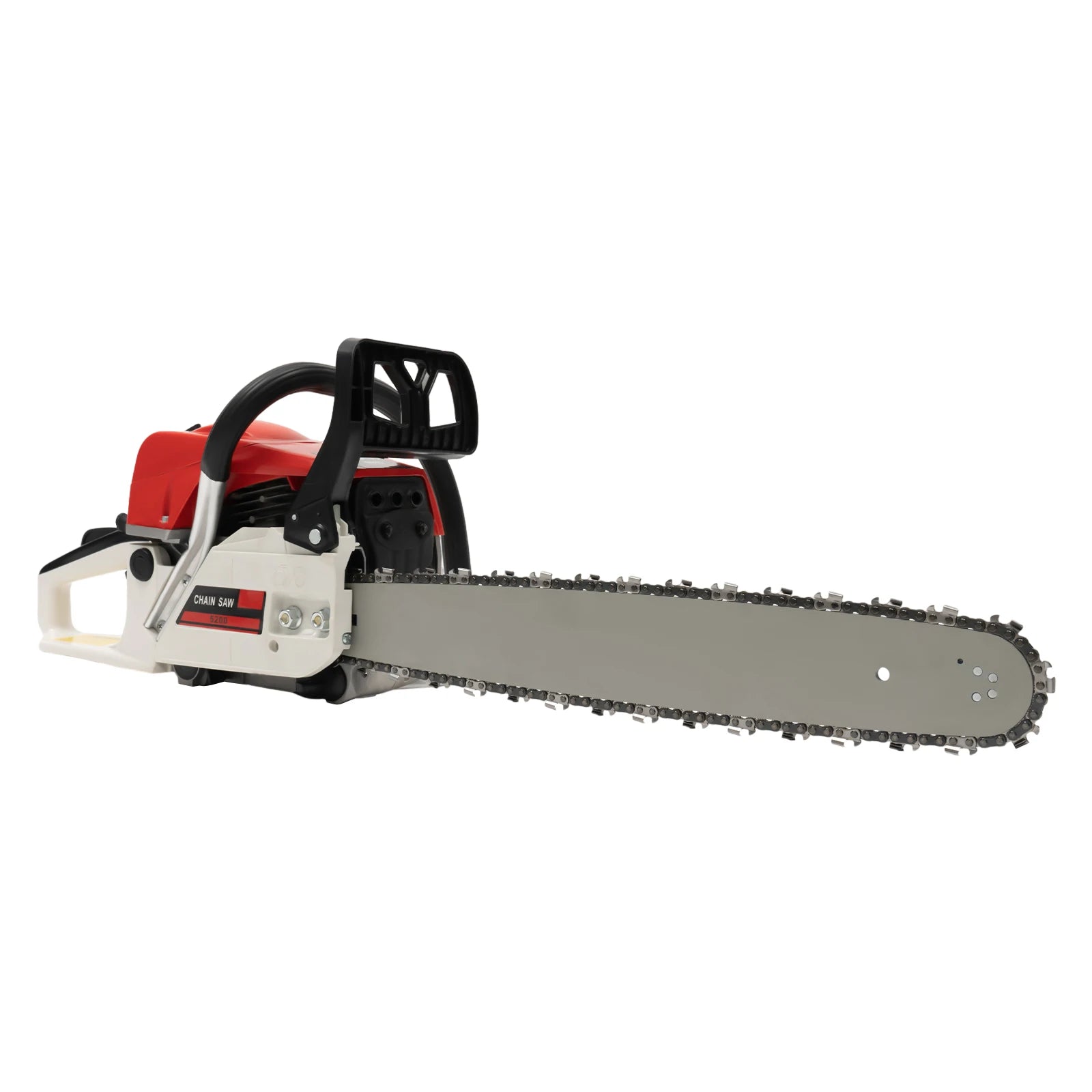 20 Inch Gas-powered Chainsaw 52CC 
2000W 7500rpm Gasoline
Single Cylinder Air-cooled 2-Stroke Gas  Saw