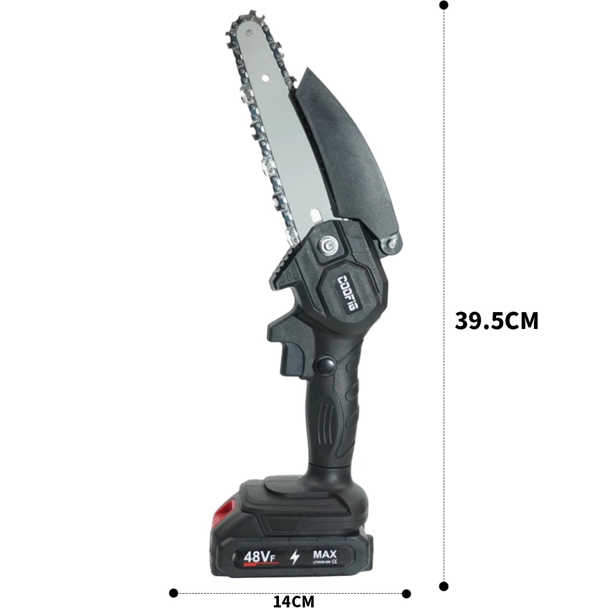 Brushless Rechargeable Lithium electric saw, outdoor -- wireless ,
small saw  logging single hand saw, pruning