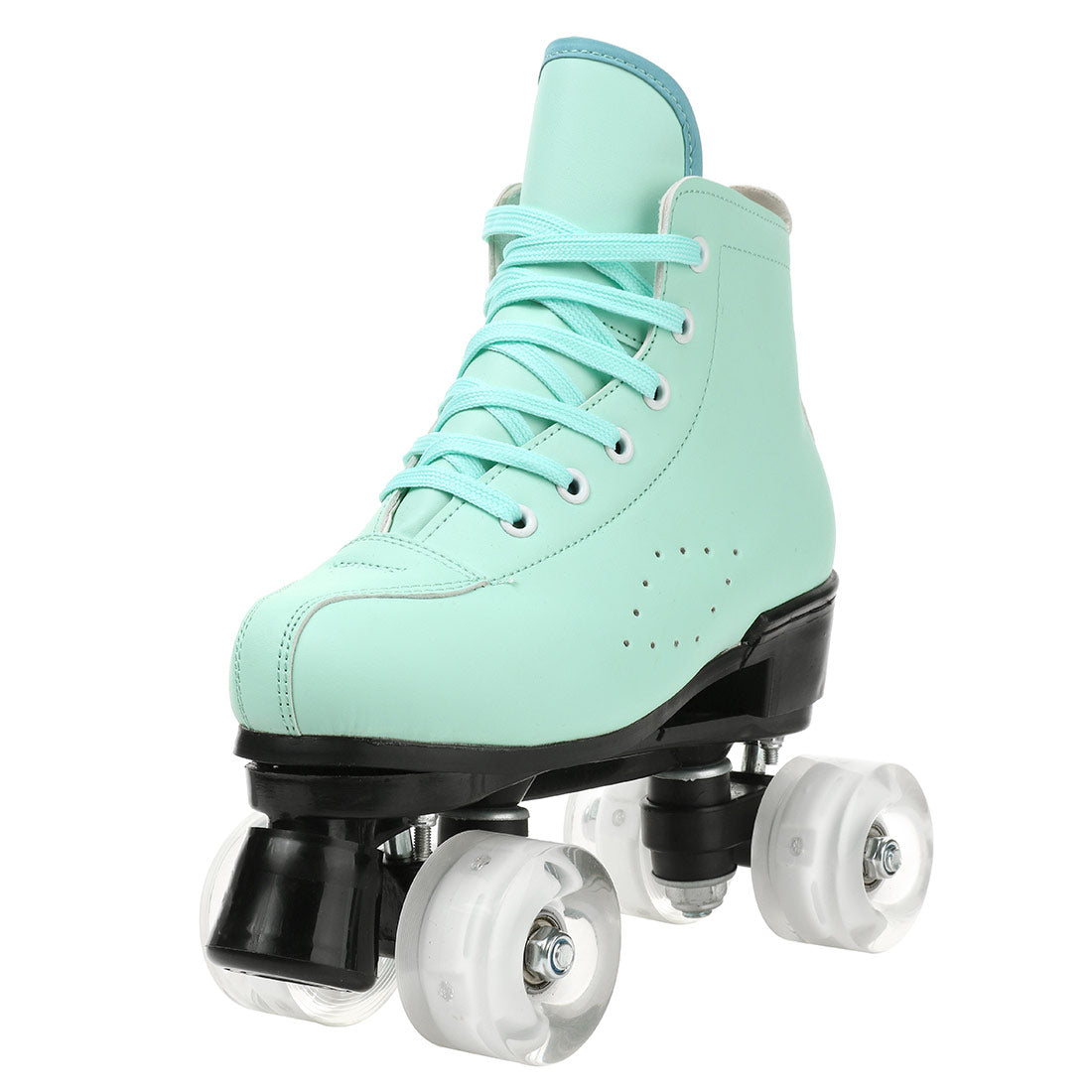 2025 Double-Row Roller Skate Shoes  
4 Wheels Skates For Women Men Outdoor Sport Skating Training Quad Sneakers Size 34 35 36-45