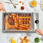 Family Smokeless Grill 1800W 110V 
Stainless Steel Electric 
Barbecue Oven Grill For Restaurant BBQ Equipment