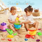 35pcs Beach Toys Summer Outdoor Games 
Sand Play Plastic Bucket,   Watering Bottle,   Shovels Kids Beach Water Game Toys gifts