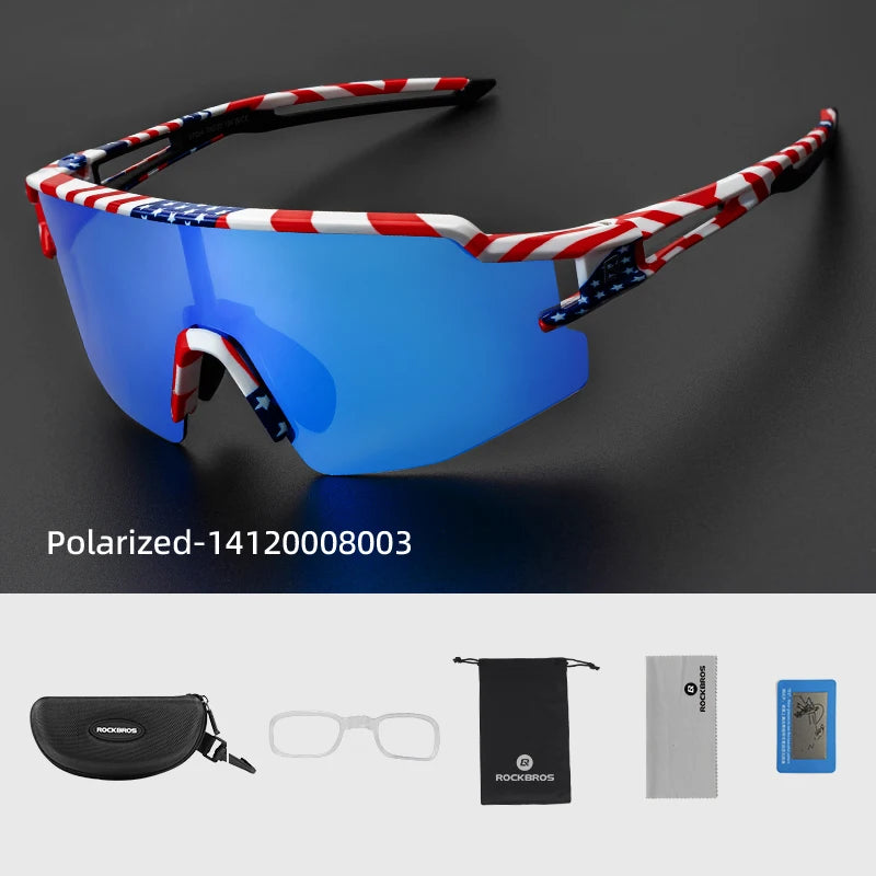 ROCKBROS Cycling Glasses Photo chromic Eye  Windproof Sport glasses