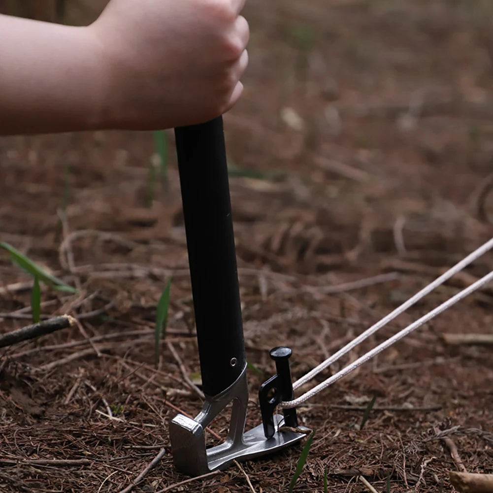 18Pcs 11.8 Inch Metal Tent Stakes 
Camping  Accessories Kit Hiking , Garden Ground