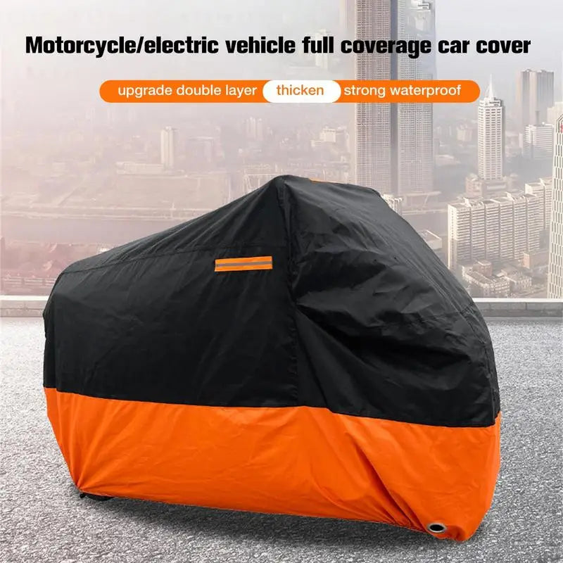 Motorcycle Cover Waterproof Scooter Protective, All Season Outdoor ,Rainproof Cover