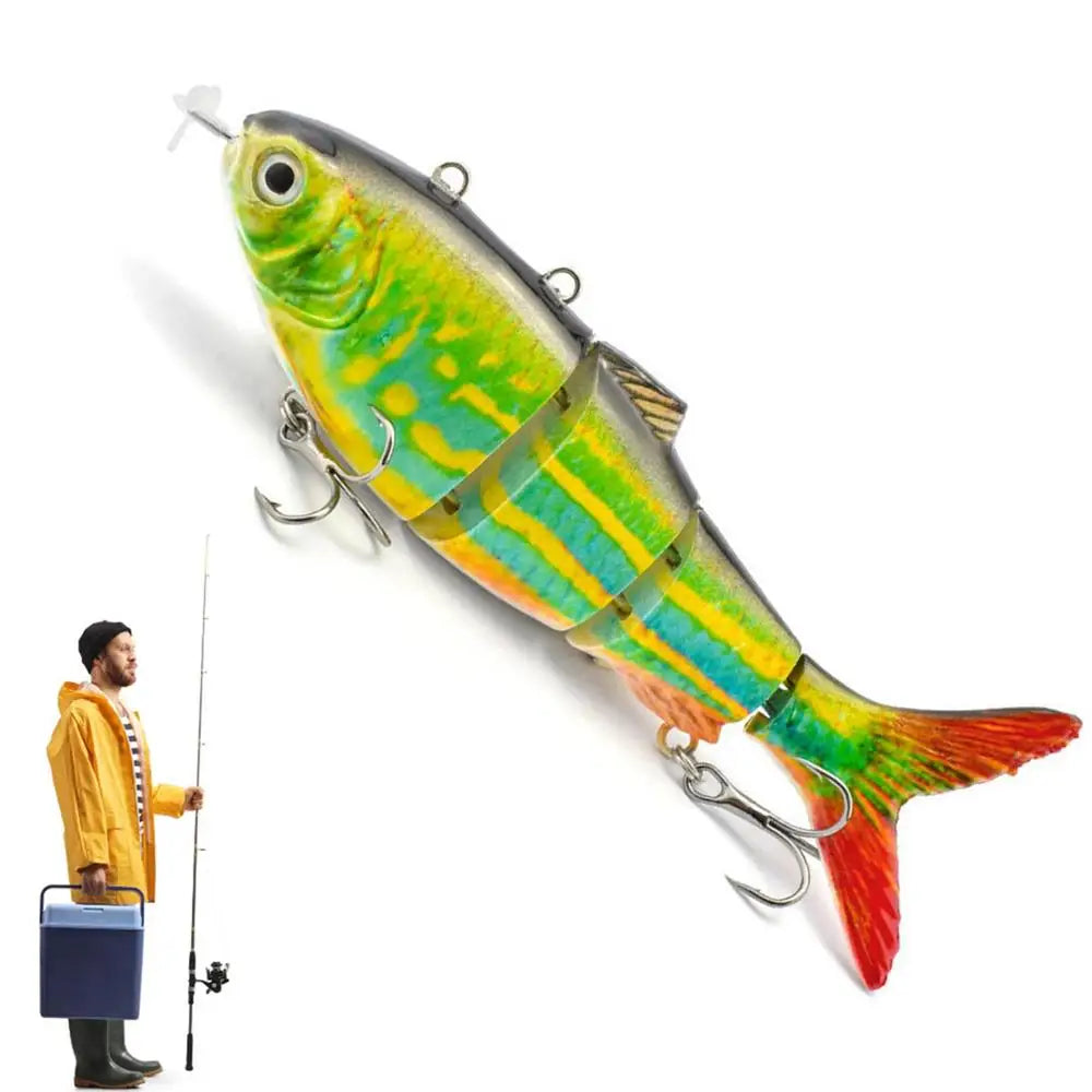 Robotic Fishing Lure USB Rechargeable Self Swimming  Smart Lure Automatic