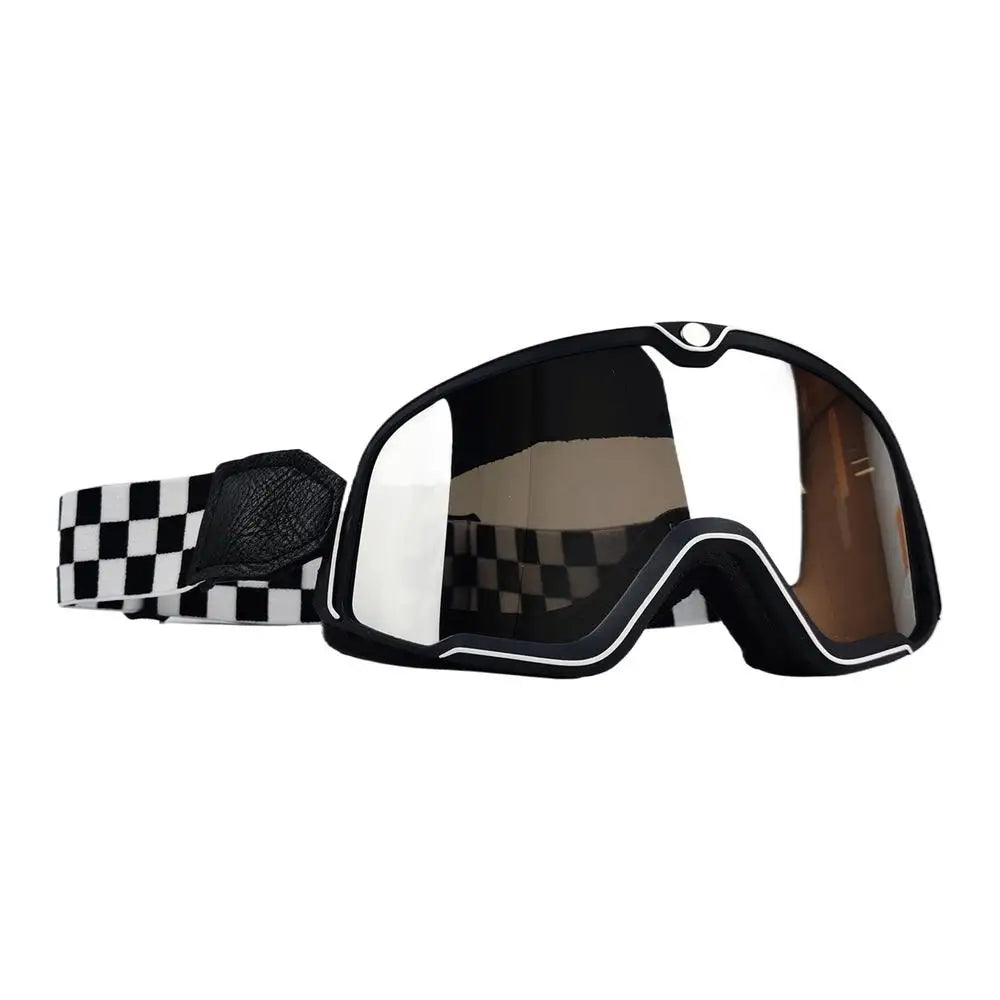 Goggles Dirtbike Retro Windproof Riding Goggles Motorcycle Riding Glasses Goggles Dustproof Windproof Sunglasses For Outdoor