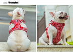 Truelove Pet Dog Harness Floral 
No Pull,      Cotton Fabric Breathable and Reflective Soft for Big ,Medium ,Small, Adjustable Vest