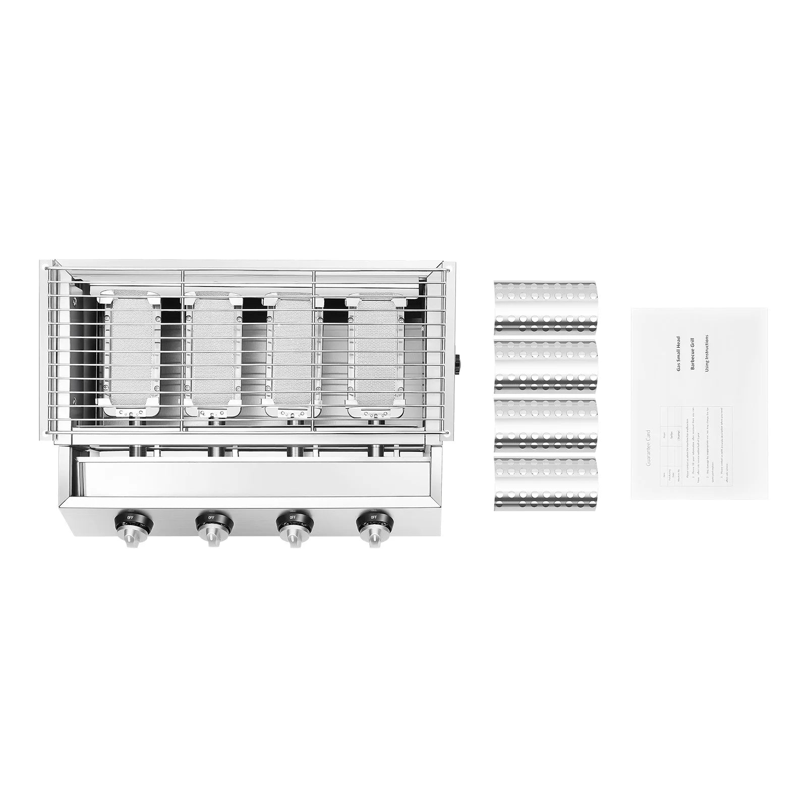 4 Burners , BBQ Propane Gas Grill.
Removable Smokeless Barbecue Grill
Portable for Outdoor Patio Garden